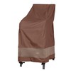Duck Covers Ultimate Waterproof 28 Inch Stackable Patio Chair Cover,