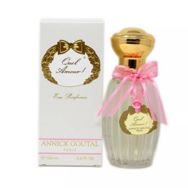 ANNICK GOUTAL QUEL AMOUR EAU PERFUMEE NATURAL SPRAY 100 ML/3.4 FL.OZ. NIB