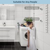 Hibbent All Metal Shower Head, 8'' High Pressure Rainfall Shower