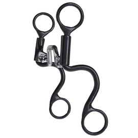 NRS 1 1/4" Low Square Ported Chain 6 1/2" Cheek Bit