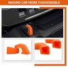 SQQP Bumper Tow Hook Covers 2Pcs Compatible with 2007-2018 Jeep