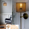 RattanShades boho small lamp shades set of 2,rattan lampshades unique