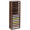 FARM IN Cassette Tape Storage, Farmhouse Style Cassette Rack Tower,