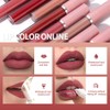 Hxssll Matte Liquid Lipstick and Lip Liner Set, Long Lasting