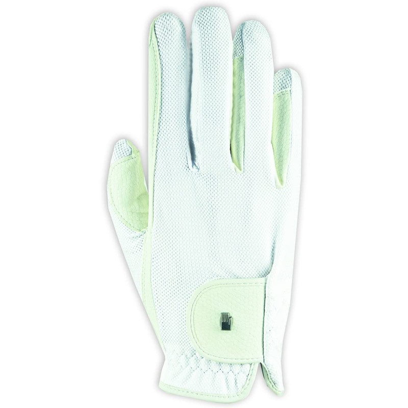 Roeckl Sports equestrian gloves ROECK-GRIP LITE, summer riding glove, white