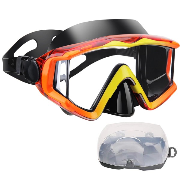 AQUA A DIVE SPORTS Diving mask Anti-Fog Swimming Snorkel mask