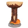 Cat Bird Bath Statue Durable Resin Bird Bath Bowl Exquisite