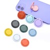[2 Pack] Matte Finish Round Ultra-thin Cell Phone Ring Holder