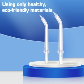 2PCS Periodontal Jet Tips for Binefia Cordless Water Flosser (HF-2), Periodontal Nozzles for Binefia Oral Irrigator (HF-2), Periodontal Heads for Binefia Dental Flosser (HF-2)