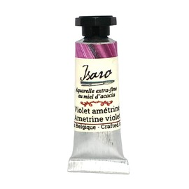 isaro transparent watercolor 7ml tube (ametrine violet)