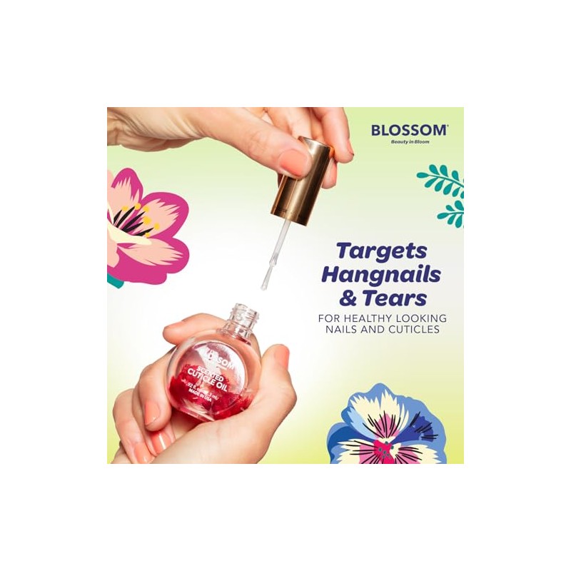 (Kiwi 1 fl.oz) - BLOSSOM SCENTED CUTICLE OIL KIWI 25ml