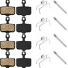 4 Pairs Bicycle Disc Brake Pads Compatible with Avid Elixir