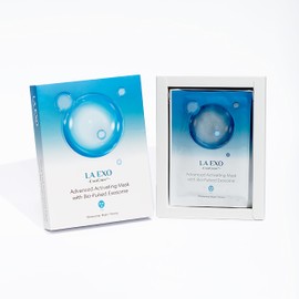 LA EXO Biochemical Pulse Exosome Peel Off Face Mask Skincare – Deep Moisturizing, Anti-Aging, Soothing for Sensitive Skin, Smooth Fine Lines, Minizmizing Pores, Brighten Skin – 3 Pieces