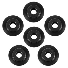 6pcs Pipe Cutter Replacement Wheel, Tubing Cutter Replacement Copper Wheel Compatible with Ridgid 10 15 15-SI 20 Steel Pipe Cutters Blade for Ridgid 33165 Tubing Cutter