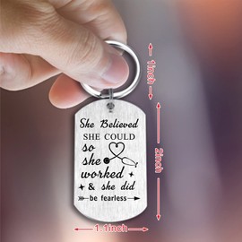 Yobent Nurse Christmas Gifts for Women Men, Nurse Practitioner Keychain, New Nursing Graduation Gifts for Student Female, Female Nurse's Day Week Pendent