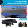MAX COOL Black Tailgate Handle Liftgate Latch Handle Without Keyhole