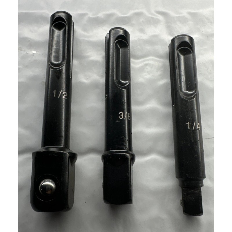 Goliath 3pc SDS Plus 1/4", 3/8", & 1/2" Impact Socket