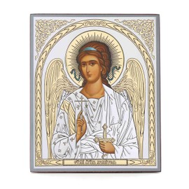 NKlaus - Guardian Angel - Wooden Icon 15 x 18 cm Christian Orthodox - Religious Blessing 13944