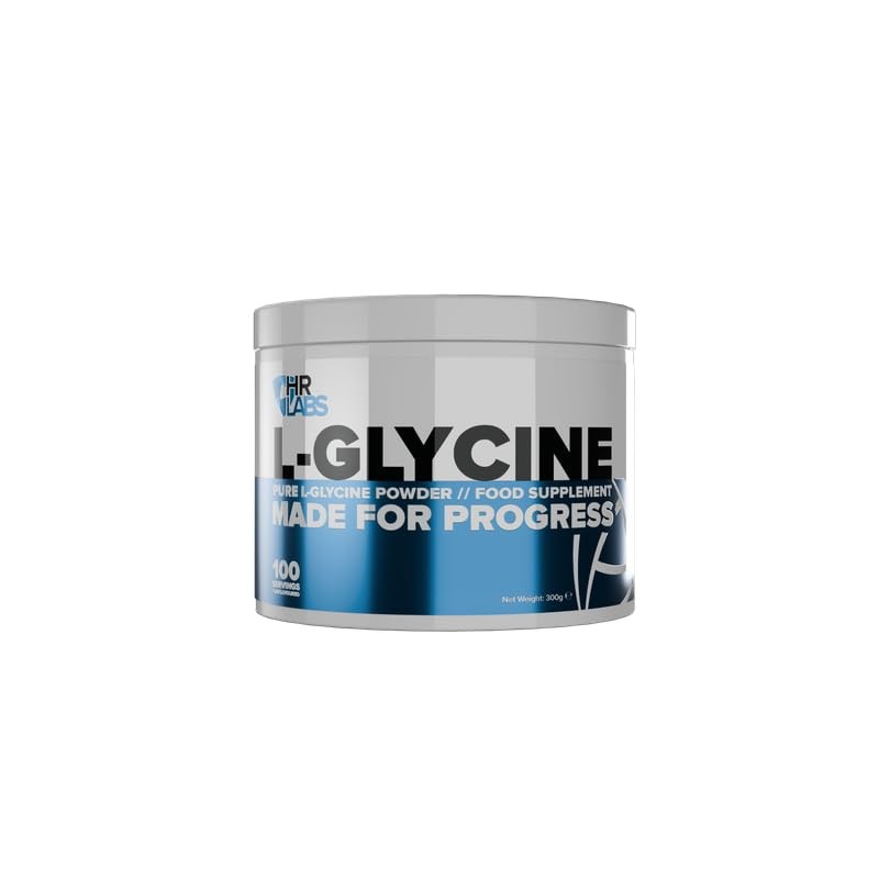 HR Labs HR Labs Pure L-Glycine Powder, Amino Acid, Easy