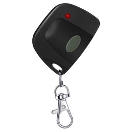 Kingdder Garage Door Remote Compatible with Linear Multicode 300mhz 10 Dip Switch 3089 3060 3070 Gate Opener Remote Multicode Gate Opener with Keychain(Black,1 Pcs)