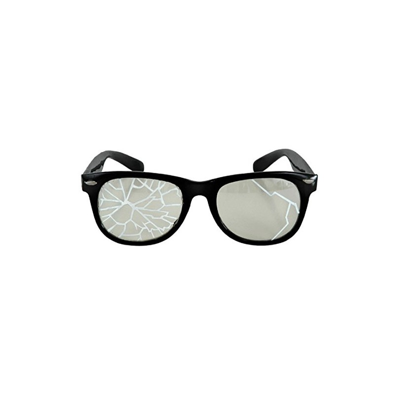 Morris Costumes Broken Glasses Black