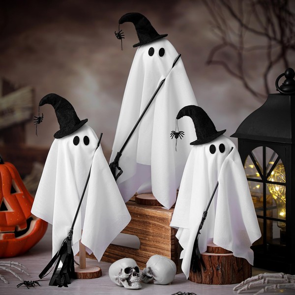 Vicenpal 3 Pcs Halloween Table Decor Cute Ghost Table Centerpieces