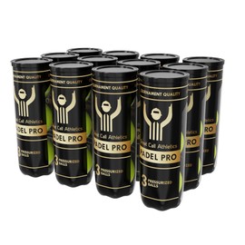 Great Call Athletics | Padel Pro Balls | Professional Tournament Quality | 3 Ball Can Pressurized Performance Game for Racket (12)
