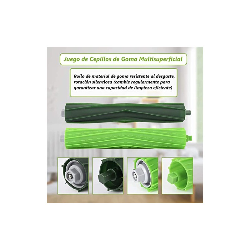 Kit de accesorios de repuesto para aspiradoras robticas compatibles con