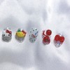 [Premium handmade embossed nail] Omelet Rice Cat - Stiletto /