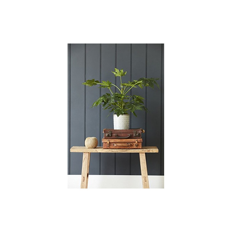 Burgon & Ball Tuscany Ceramic Indoor Planter - Pale Grey,