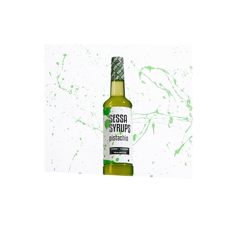 Sessa Syrups Sugar Free Pistachio Syrup - 25.4 Fl Oz
