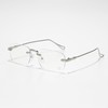 HOUSE OF WOO Men's Sunglasses Hip Hop Rapper Street Y2k