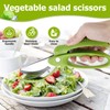 Salad Scissors Salad Chopper Vegetable Chopper Scissors for Salad Toss