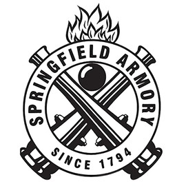 Springfield Armory Since 1794 Helmet Sticker Vinyl Decal Sticker 3.5 X 2.8 Inch for Cars, Motorcycles, Boats & Laptops-SS&Ds -1187