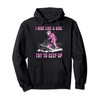 Snowmobile Hoodie Girl's Snowmobiling gift idea Pullover Hoodie