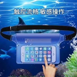 Waterproof Outdoor Waist Bag - Triple Sealed PVC Phone Pouch for Beach & Rafting Sports Pink - One Size 10ea