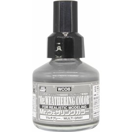 GSI Creos Mr. Weathering Color Multi Gray 40ml Model Paint WC06