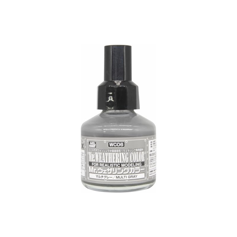 GSI Creos Mr. Weathering Color Multi Gray 40ml Model Paint