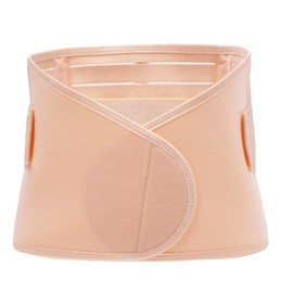 Postpartum Abdominal Belt, Postpartum Belly Band for Women, Belly Belt Pregnancy, Caesarean Section Belly Belt, Rectus Diastasis Belly Strap, After Cesarean Section, Size L, Skin-Coloured