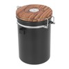 Coffee Canister 1.8L Stainless Steel Airtight Coffee Bean Storage Container