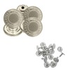 Trimming Shop 17mm Brass Jeans Button Hammer on Tack Fasteners