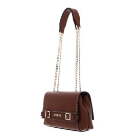 GUESS Sestri Convertible Xbody Flap Bag Cognac, Cognac