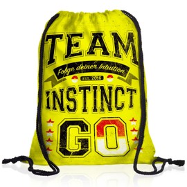 style3 Team Yellow Instinct Intuition Instinct Backpack Bag Gym Bag Sports Bag