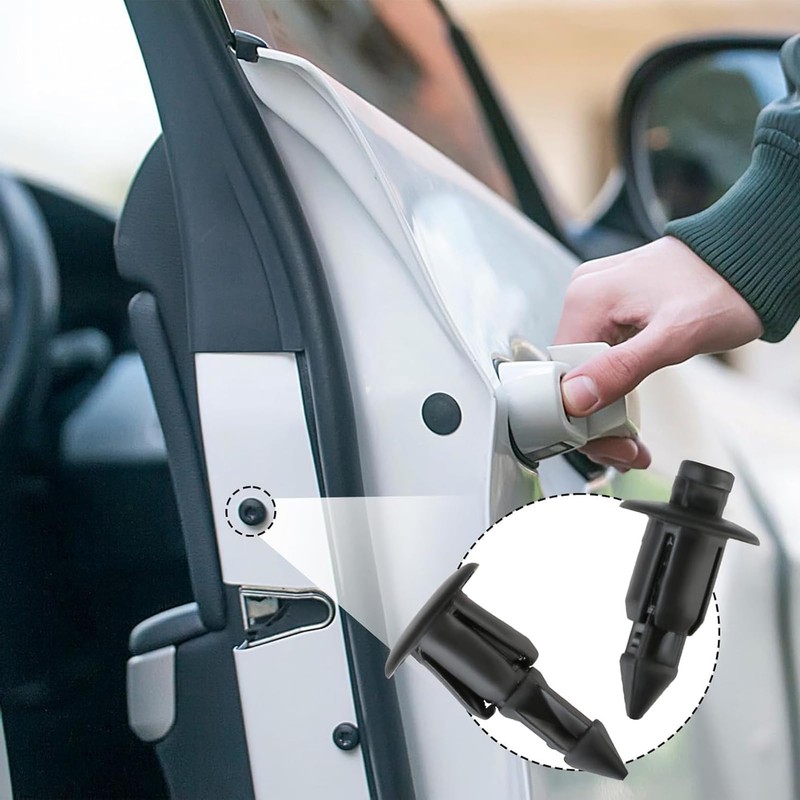 Plastic Rivets 6mm 50pcs Plastic Clips Rivets Motorcycle Fairing Trim