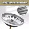 Strainer Drain Plug Set of 2 - 7.8 cm Stainless