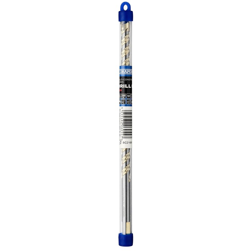 Draper Multi Construction TCT Drill Bit, 12.0 x 250mm -