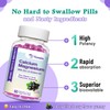 High Absorption Calcium Gummies, Sugar Free Calcium Magnesium Supplement with