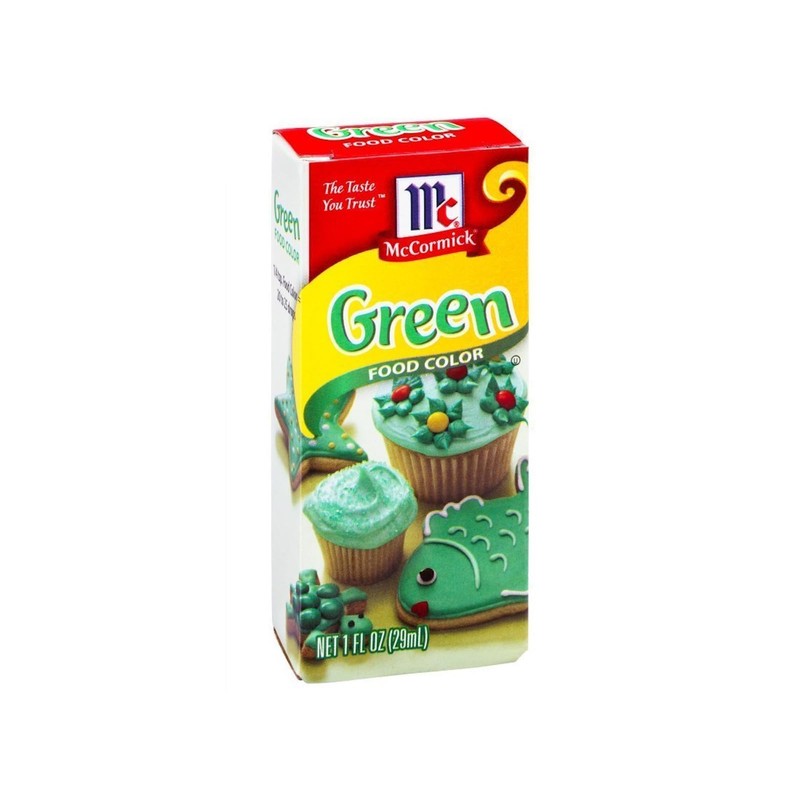 McCormick Green Color, 1 OZ (Pack of 6)