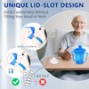 Ehucon Dysphagia Regulating Drinking Cup, Prevent Choking for Dysphagia/Dementia/Elderly,Dispenses 5cc