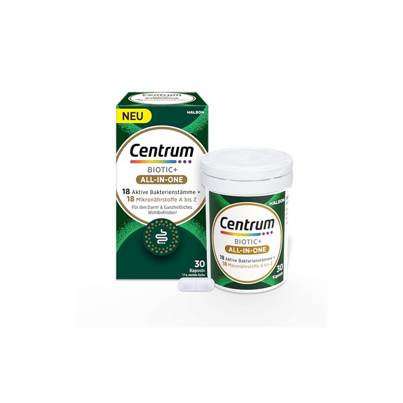 Centrum Biotic+ All-In-One Capsules Pack of 30